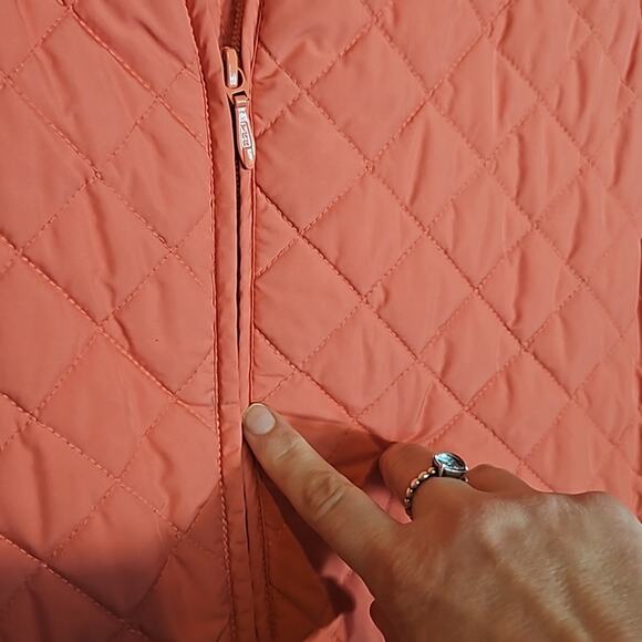 Pendleton Coral Quilted Vest Jacket - Picture 4 of 8